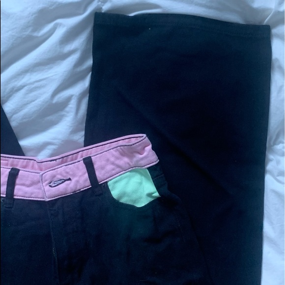 SIMONS PATCH JEANS - Picture 2 of 2